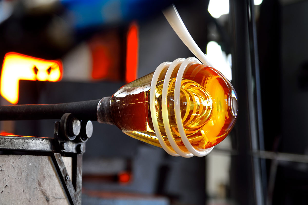 Produktion von Selene – hochwertige Lampen aus Italien